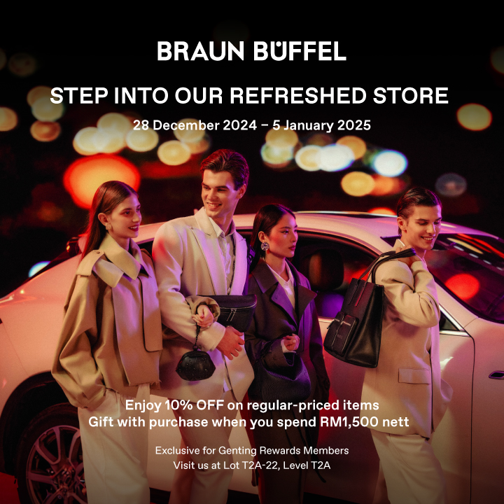 10% off Braun Buffel for Genting Rewards Members