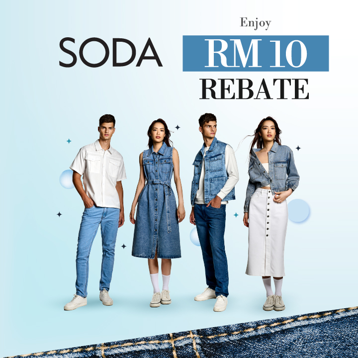 Level Up Your Outfits with RM10 Cash Rebate!